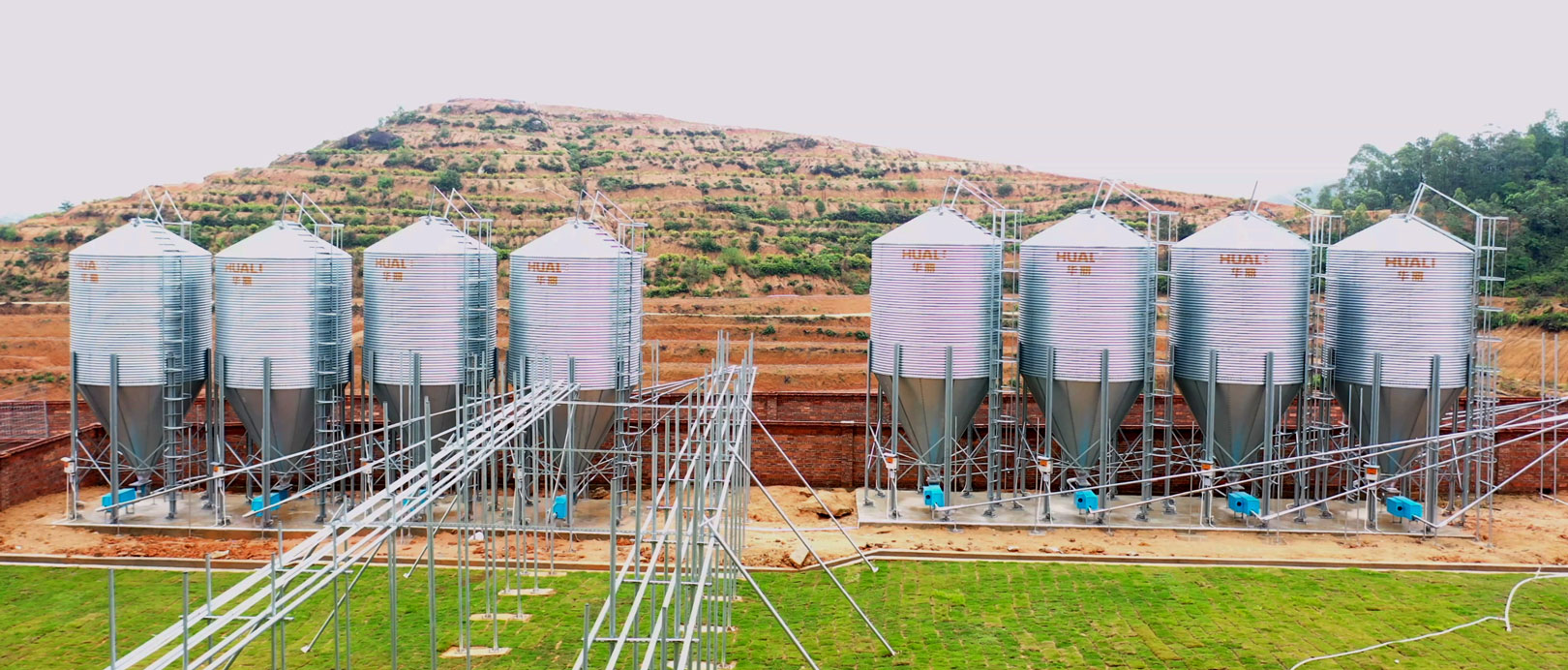 مشروع مزرعة خنازير متعددة الطوابق في مقاطعة قوانغدونغ جينشينونغ